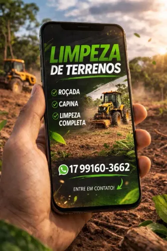 LIMPEZA DE TERRENOS.. ROÇAMOS LOTES.