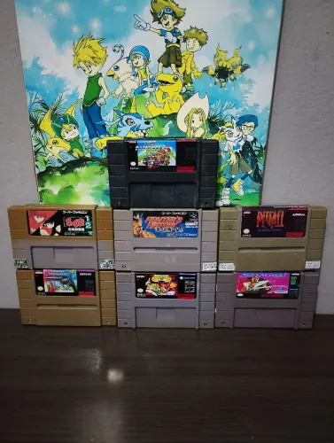 Fitas super Nintendo paralelo