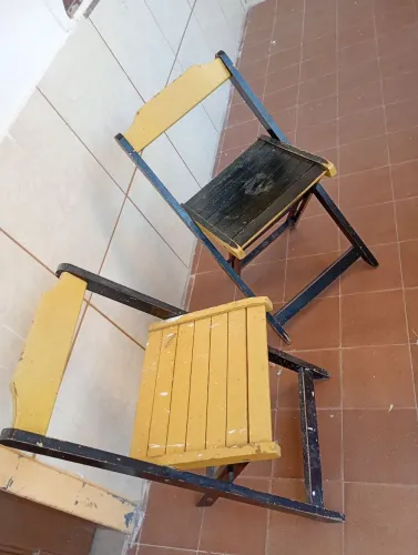 Cadeiras dobráveis