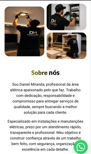 Eletricista e montador em toda SP