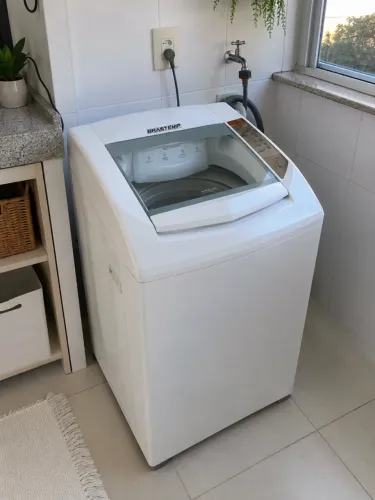 Máquina de Lavar Brastemp 9kg Tira Manchas BWL09 Funcionando
