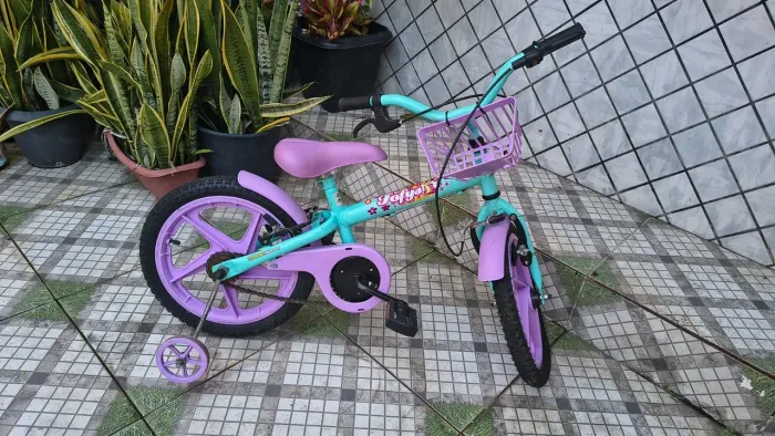 Bicicleta infantil menina