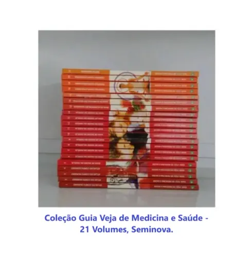 Coleção Guia Veja de Medicina e Saúde - 21 Volumes, Seminova.