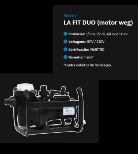 Bomba La Fit Duo Alliance 1/3cv