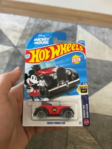 Hot Wheels Mickey Mouse Car
