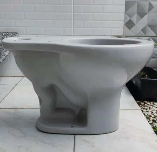 Vendo vaso sem a caixa acoplada Jato Plus Celite 6l - Em perfeito estado! cor cinza claro