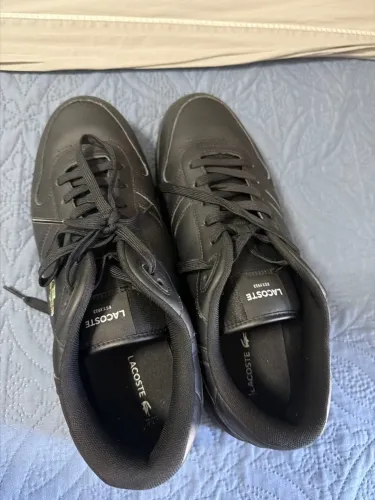 Tênis Lacoste ? original preto TAM 45