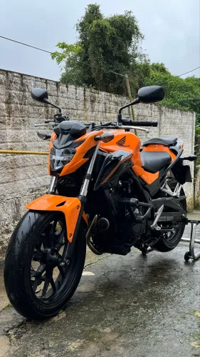 HONDA CB 500F LARANJA