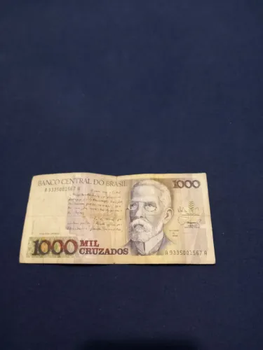 Vendo notas antigas dinheiro