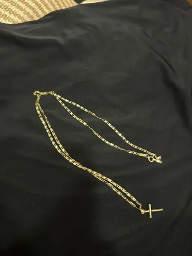 Corrente Piastrine Ouro Maciço 18k