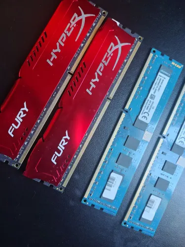 Vendo Memória DDR3 4 Pente 32GB total