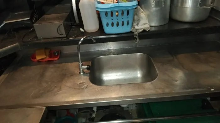 Pia de inox. DE 2,90 metros (SUPER PROMO)