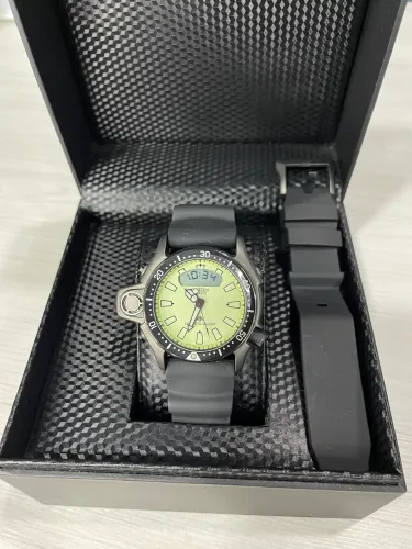 Relogio Citizen promaster aqualand TZ10137w/JP200717w