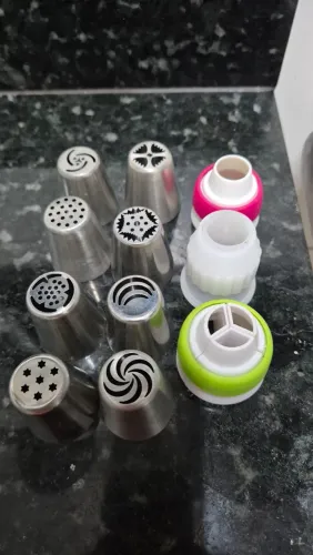 Bicos de inox para confeitar