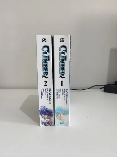 The Climber vol. 1 e 2 versão inglês.