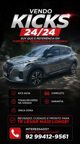 Nissan Kicks Advance 1.6 16V Flex AUT 2024
