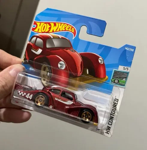 Hot Wheels Fusca Volkswagen Kafer race car red car