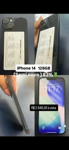 Iphone 14 128GB semi novo