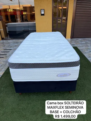 Cama box SOLTEIRÃO MAXFLEX SEMINOVO TOP - ENTREGAMOS