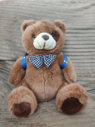 Urso de pelúcia luxo e Mickey safari 