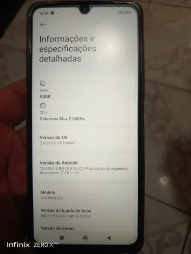 Vendo celular novo
