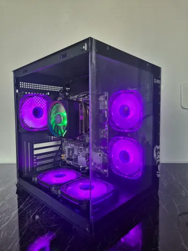 PC Gamer AMD Ryzen 5 8500G + B840M +16GB DDR5 + SSD 512GB + Fonte 600W  Plataforma AM5