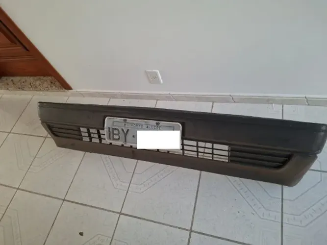 para choque dianteiro original VW gol quadrado 87 a 94 preto