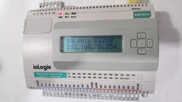 Módulo Automação Moxa ioLogik E2210 Rede I/O