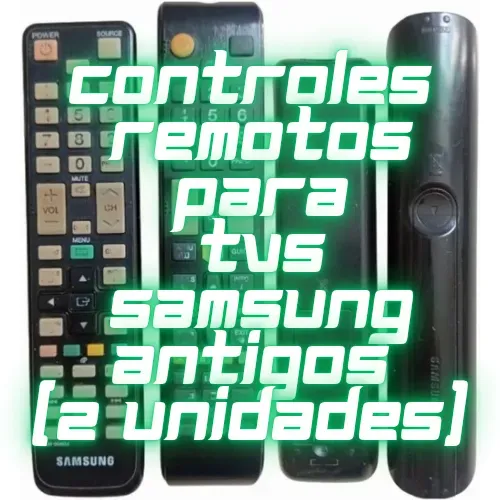 Controles Remotos para TVs Samsung Originais Antigos