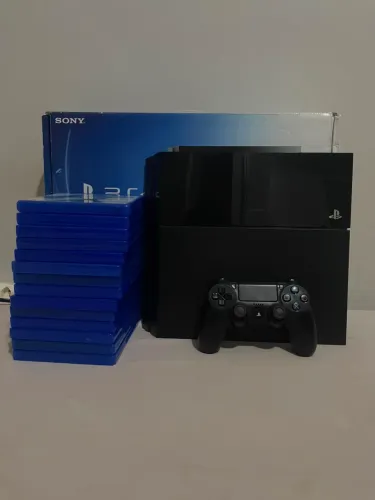 PlayStation 4 FAT - PS4 Firmware 9.60 - Desnloqueável com diversos métodos + 14 jogos