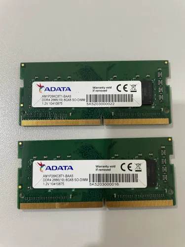 Memória RAM DDR 4 8GB para Notebook. 