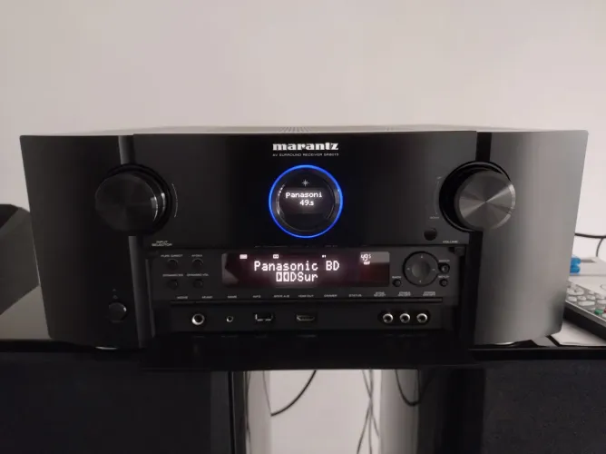 Receiver Marantz SR8015 11.2 Canais 140W Atmos 8K IMAX - Excel. Estado + Teste SP R$ 18k5