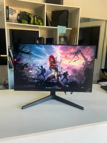 Monitor Gamer 24 polegadas samsung led 75hz/full hd/ HDMI/VGA/ com garantia e nf