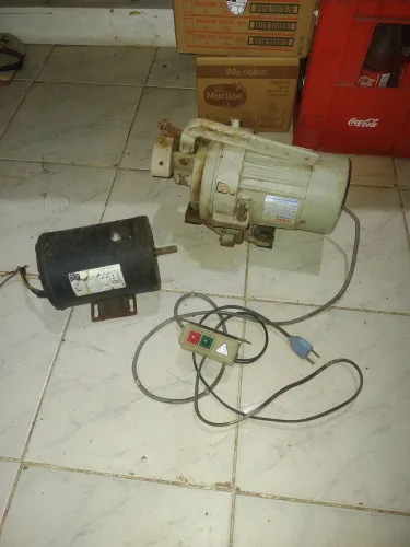 Motor elétrico 127 ou 220 máquina industrial de costura