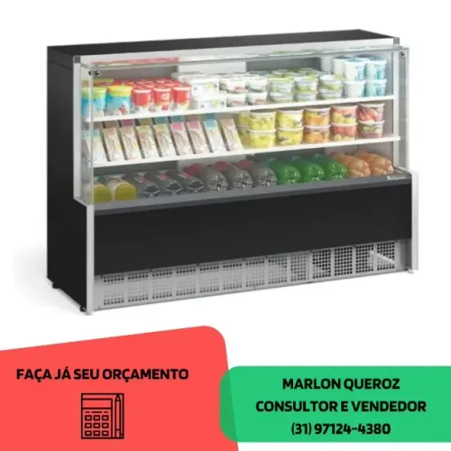 Balcão Expositor Refrigerado 1,75M Gelopar
