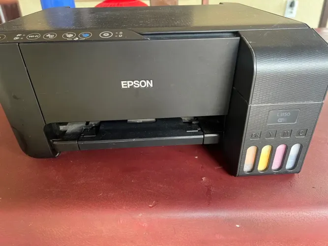 Impressora epson L3150 com tinta sublimática