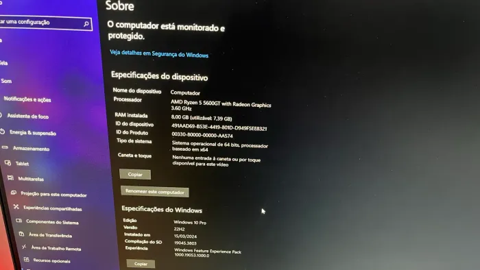 PC Windows 10 Pro