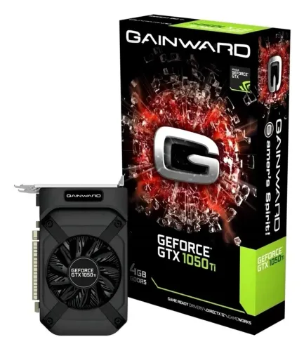 Placa De Vídeo Gainward Geforce Gtx 1050ti 4gb Gddr5 128 Bit