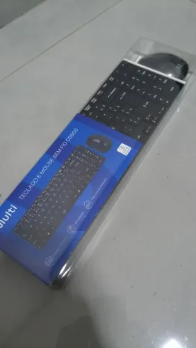 Kit Teclado + Mouse Sem Fio CS900 - Novo