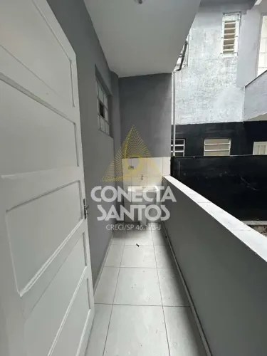 Apto com 2 quartos, Centro, São Vicente, Cod: 2039