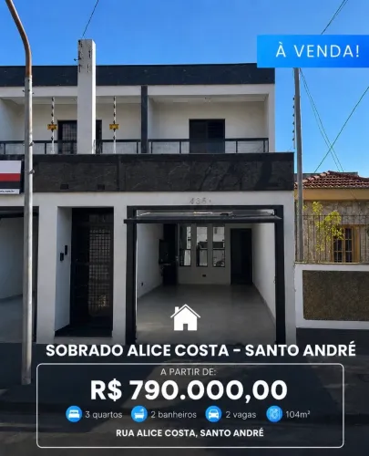 Sobrado Alice Costa - Santo André