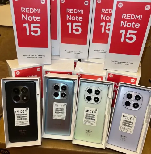 Redmi Note 15 08+256GB R$1399,00 Lacrado