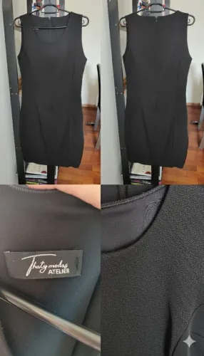Vestido "Tubinho" Preto (Atelier - Tamanho M)