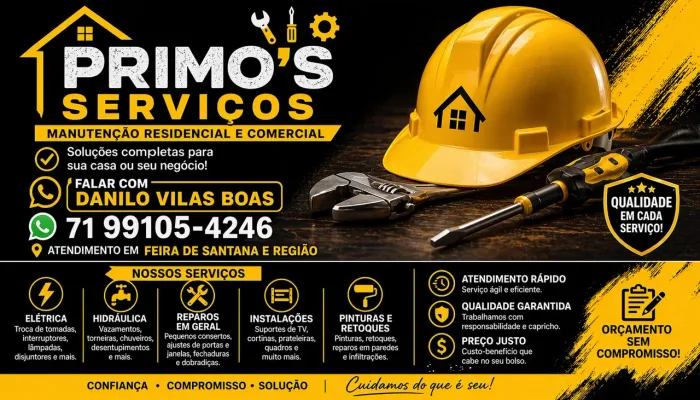 Reparos - Manutenção - montagem de Móveis 
