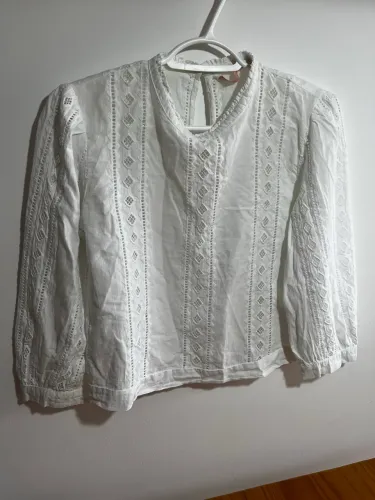 Blusa Zara renda
