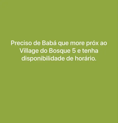 Preciso de Babá