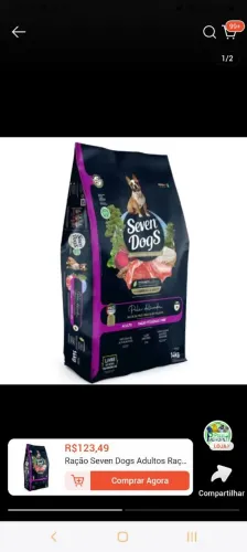 Ração top raças pequenas 