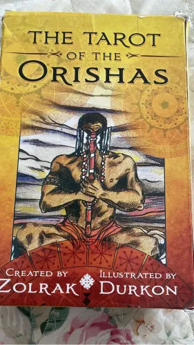 Tarot dos orixás importado em inglês