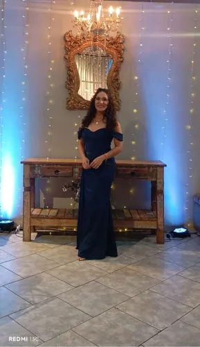Vestido de festa longo