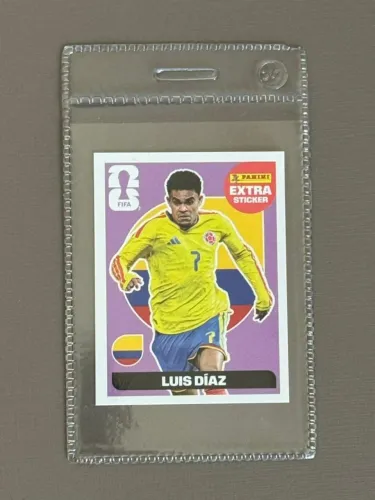 Figurinha Extra Legend Lilás / Luis Díaz Copa 2026
